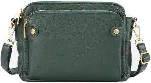 2023 New Crossbody Shoulder Bags And Clutches, Off-Crossbody Leather Shoulder Bags, Purse With Built Multiple Compartments