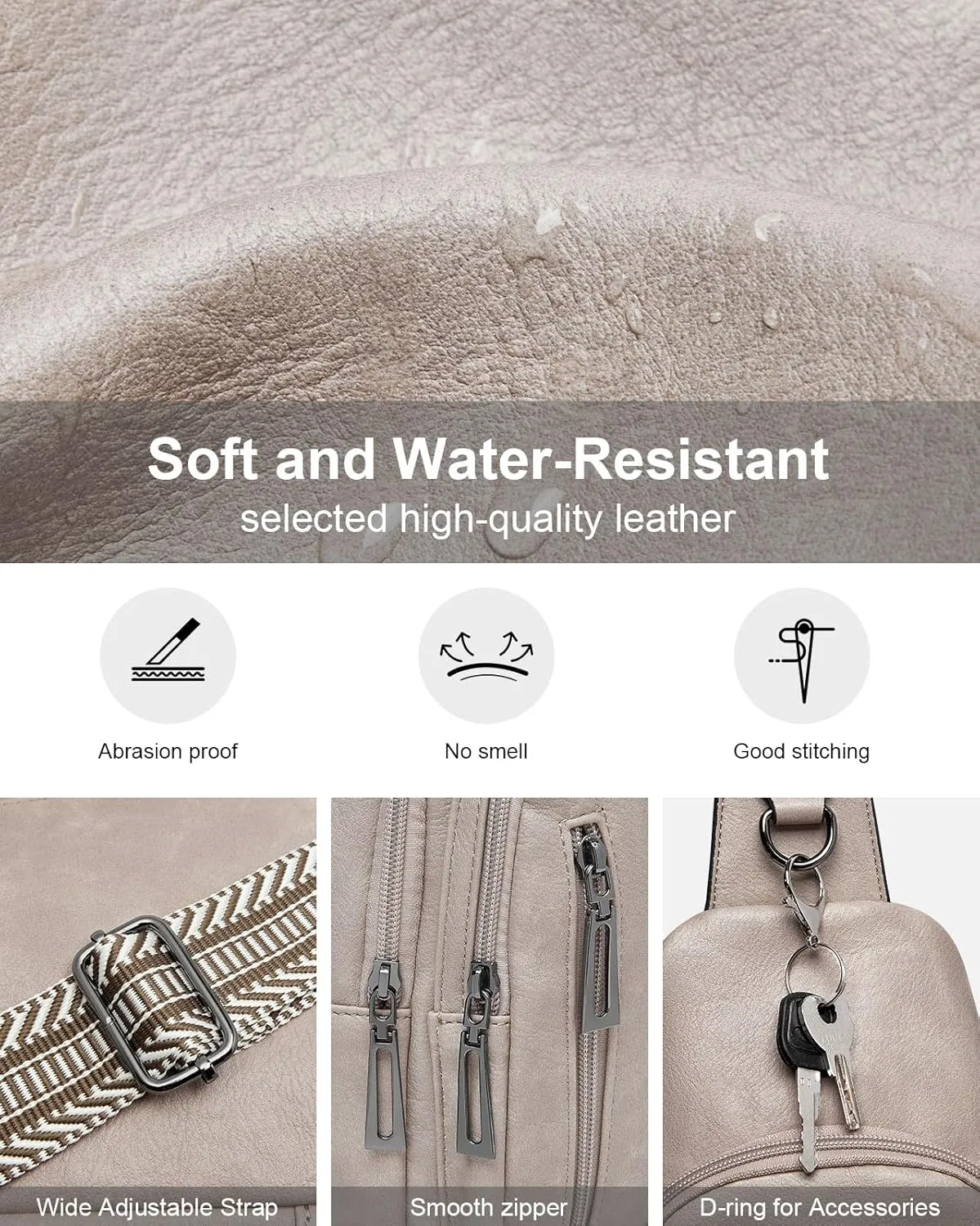 7L Sling Bag Crossbody Bags for Women Fanny Packs Purses Cross Body Bag for Woman Small backpack Travel Shoulder Bag handbags