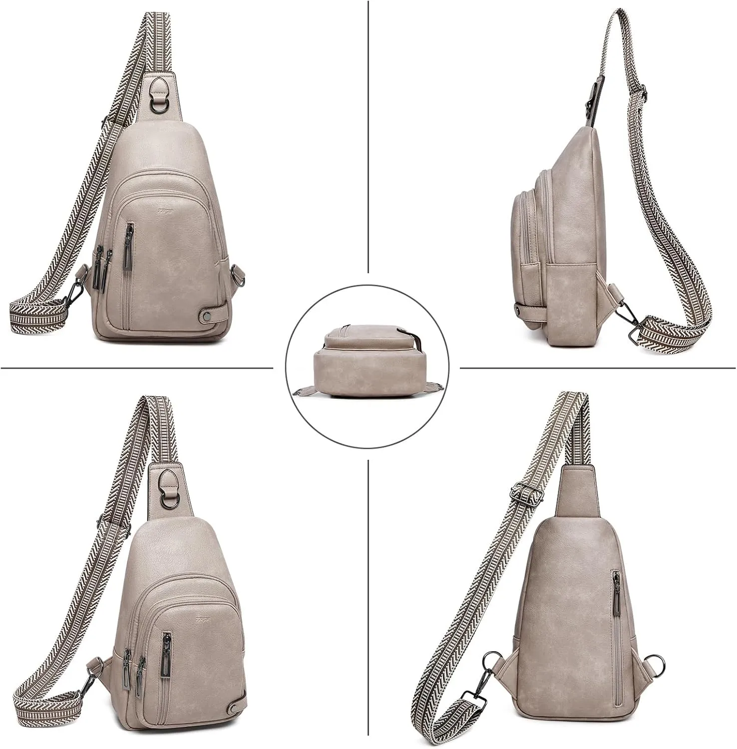 7L Sling Bag Crossbody Bags for Women Fanny Packs Purses Cross Body Bag for Woman Small backpack Travel Shoulder Bag handbags