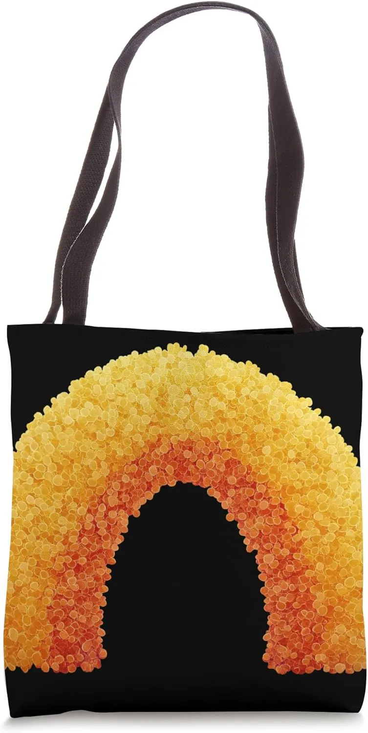 Abstract Rainbow Arch Art For Art Lovers Tote Bag