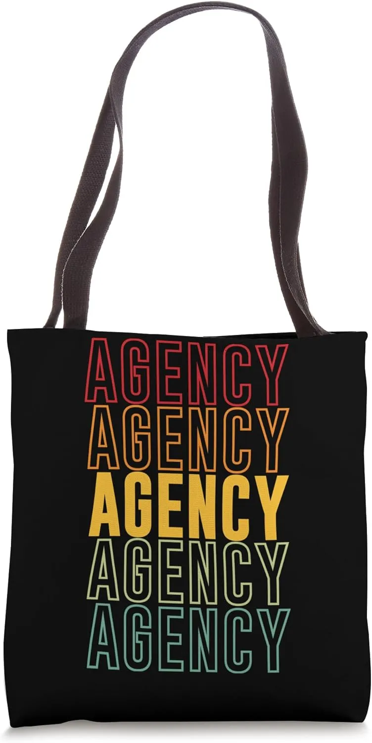 Agency Rainbow Tote Bag