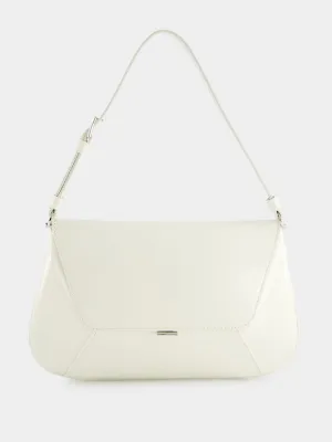 Almond Calf Ami Shoulder Bag