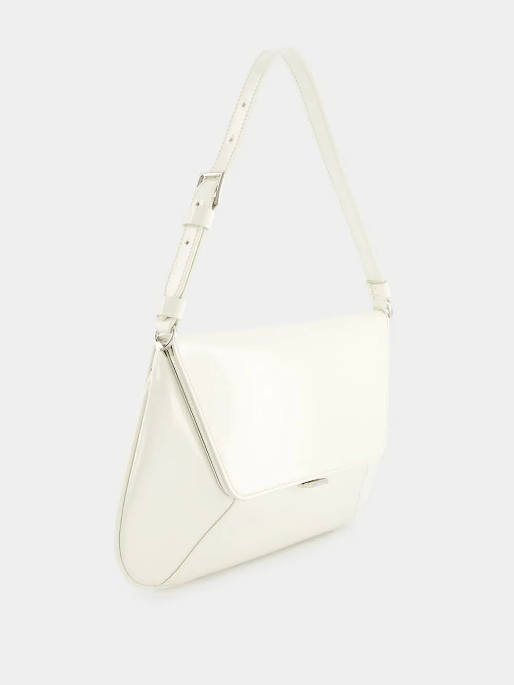 Almond Calf Ami Shoulder Bag