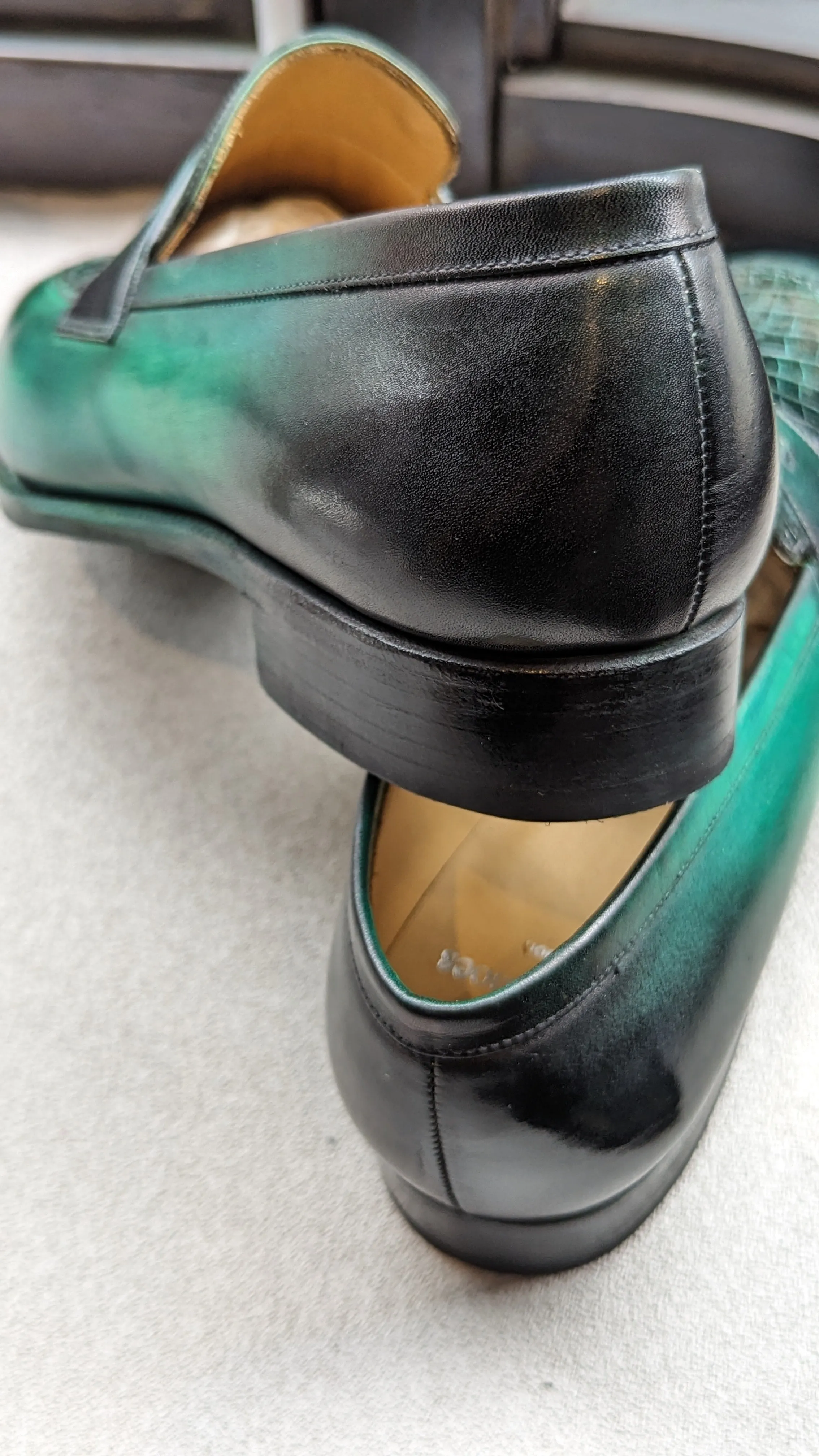 Ascot Sinatra - Emerald Green Crocodile & Calf