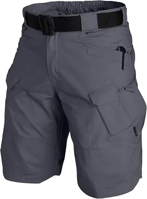 AUTIWITUA Men's Waterproof Tactical Shorts Outdoor Lightweight Quick Dry Breathable Hiking Fishing Cargo Shorts
