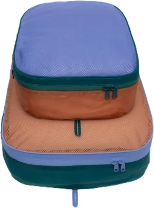 BAGGU Large Packing Cube Set - Mesh Canyon