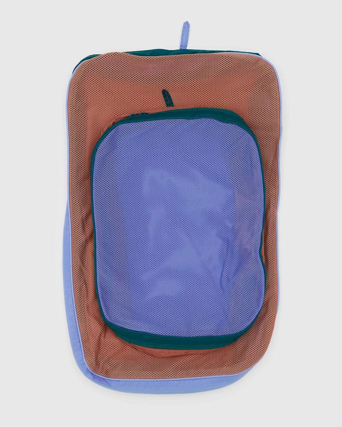 BAGGU Large Packing Cube Set - Mesh Canyon