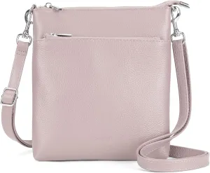 befen Genuine Leather Small Crossbody Purses for Women Travel Cross Body Bags Lightweight with Adjustable Shoulder Strap
