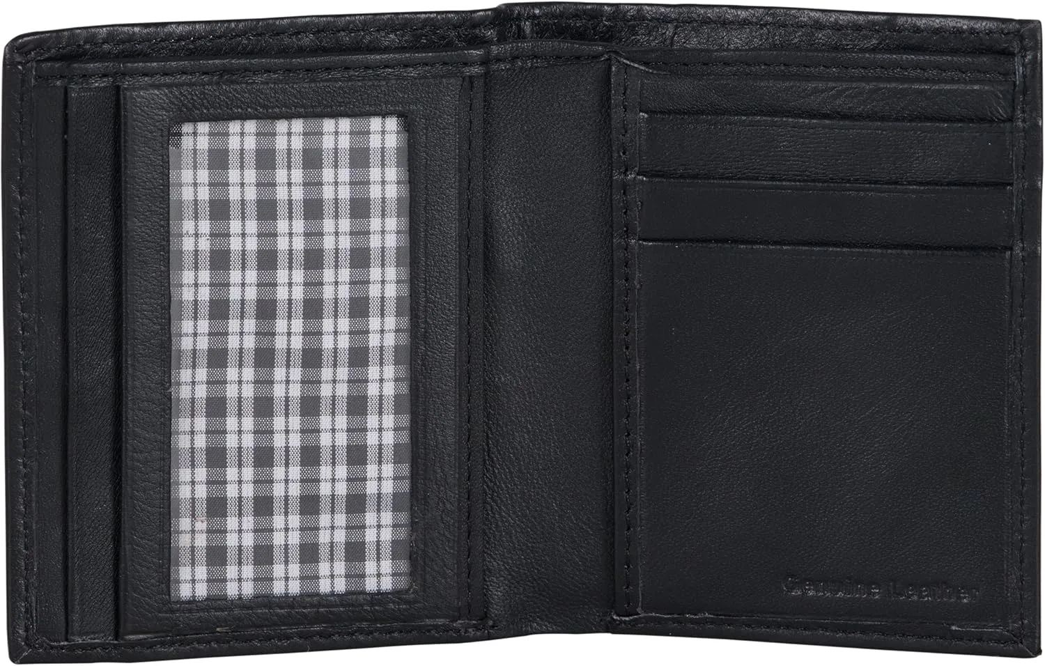 Ben Sherman Men's Manchester Slim Bifold Full-Grain Leather RFID Minimalist Gift Box Wallet