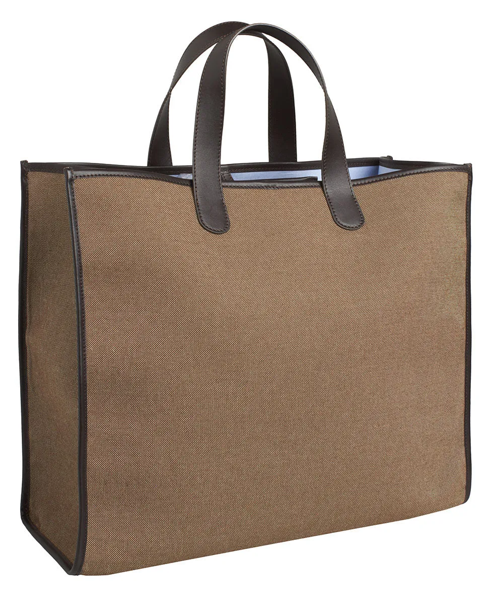 Bolso shopper canvas grande