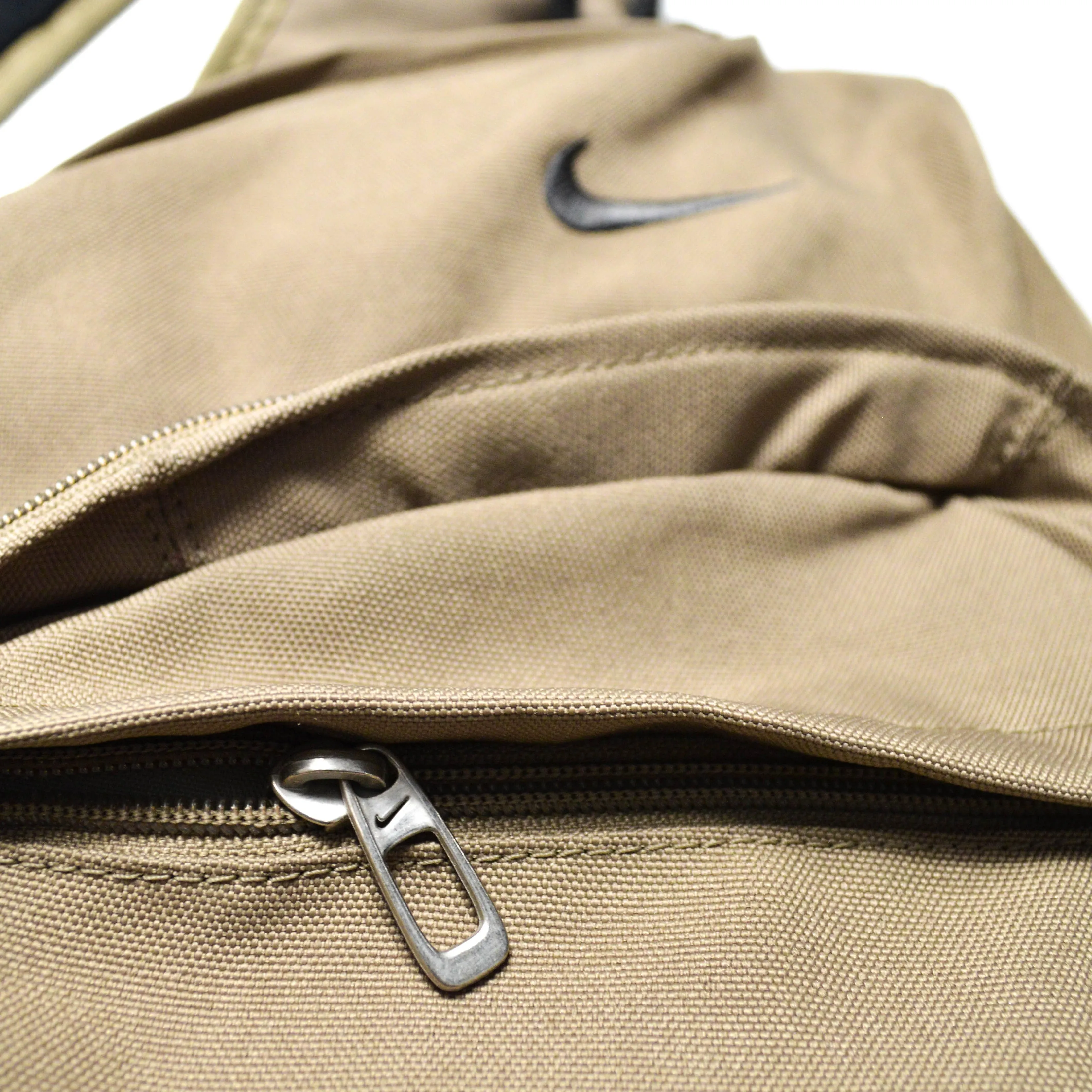 Brown Multi-Pocket Sling Bag (OS)