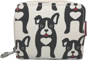 bungalow 360 Billfold Vegan Wallet (Black Dog)