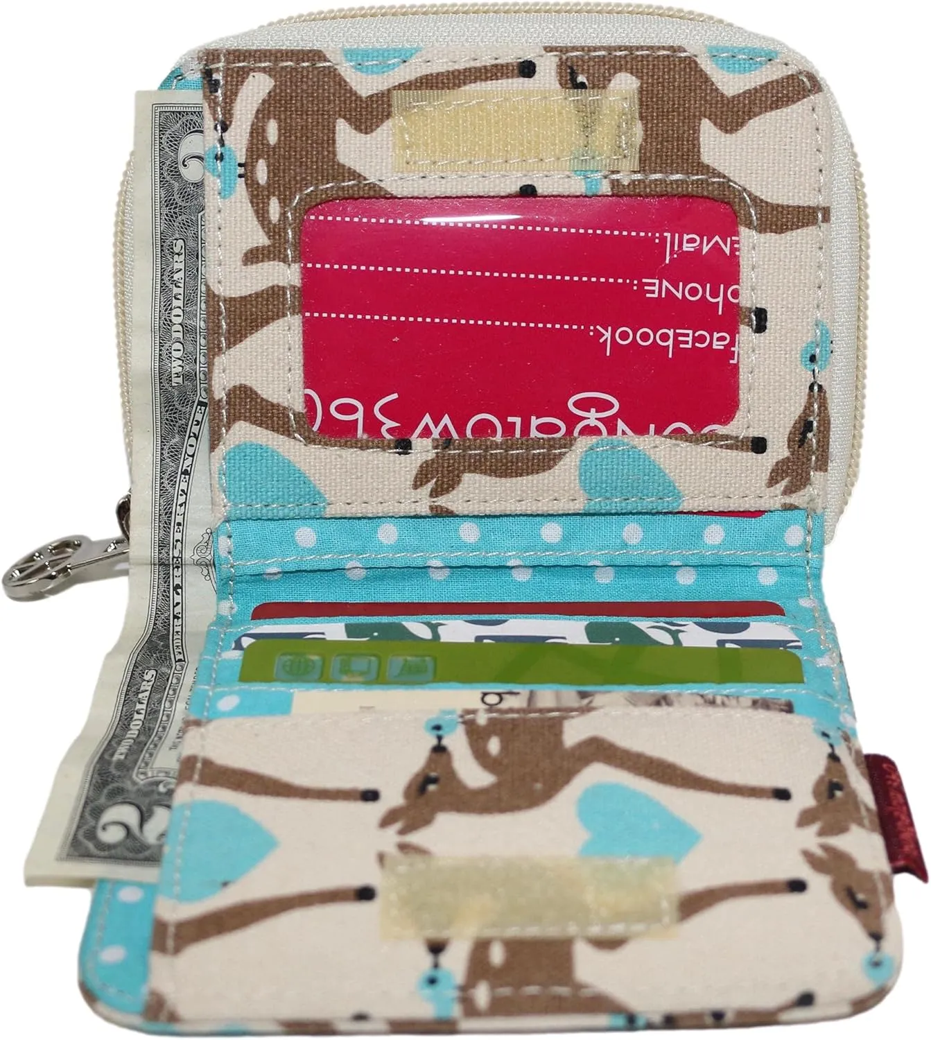 bungalow 360 Billfold Vegan Wallet (DEER)