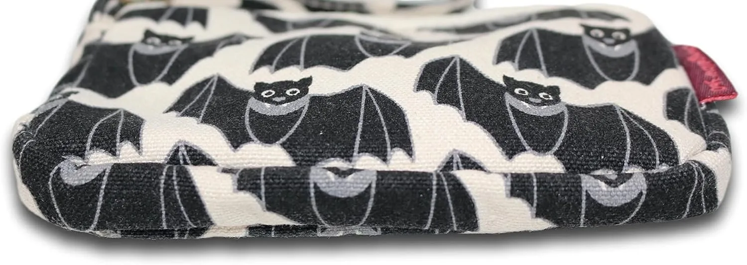 Bungalow 360 Canvas Clutch Coin Purse (BAT)