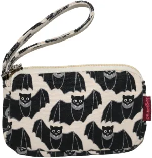 Bungalow 360 Canvas Clutch Coin Purse (BAT)