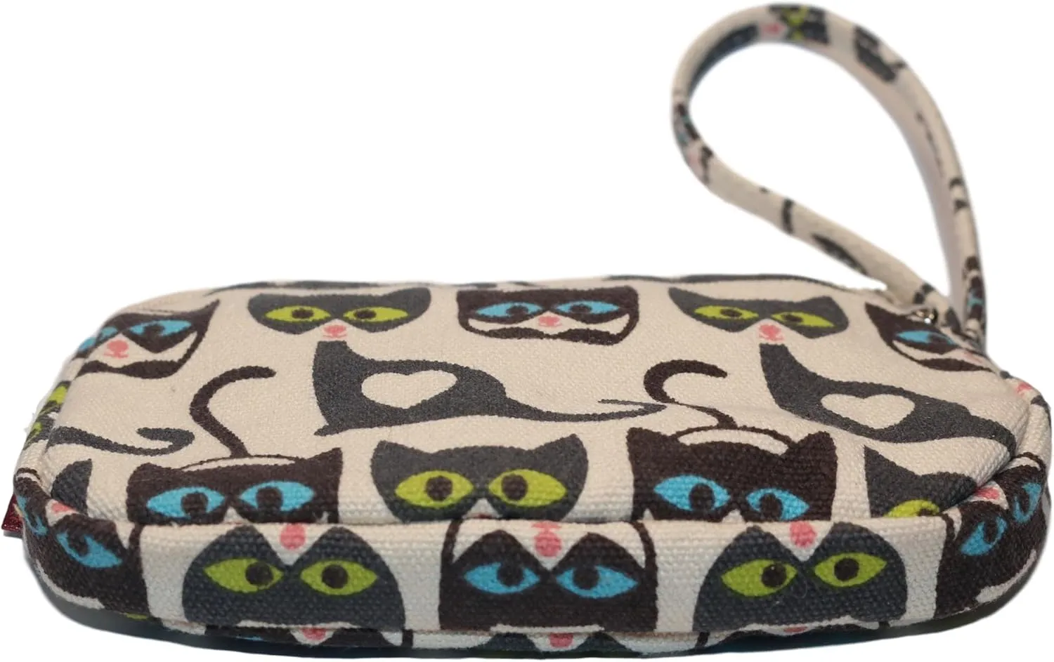 Bungalow 360 Canvas Clutch Coin Purse (Cat)
