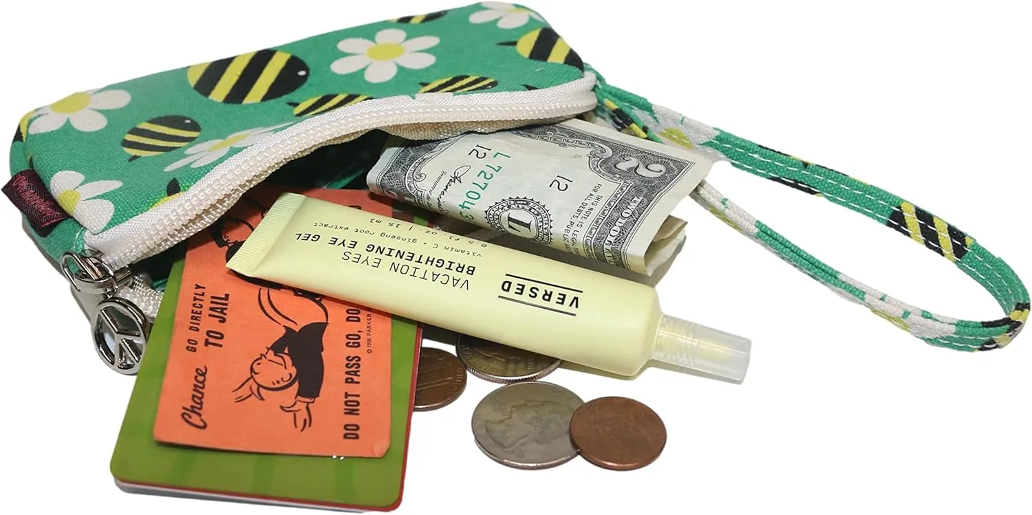 Bungalow 360 Vegan Clutch Coin Purse (Bee)