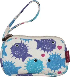 Bungalow 360 Vegan Clutch Coin Purse (Puffer Fish)