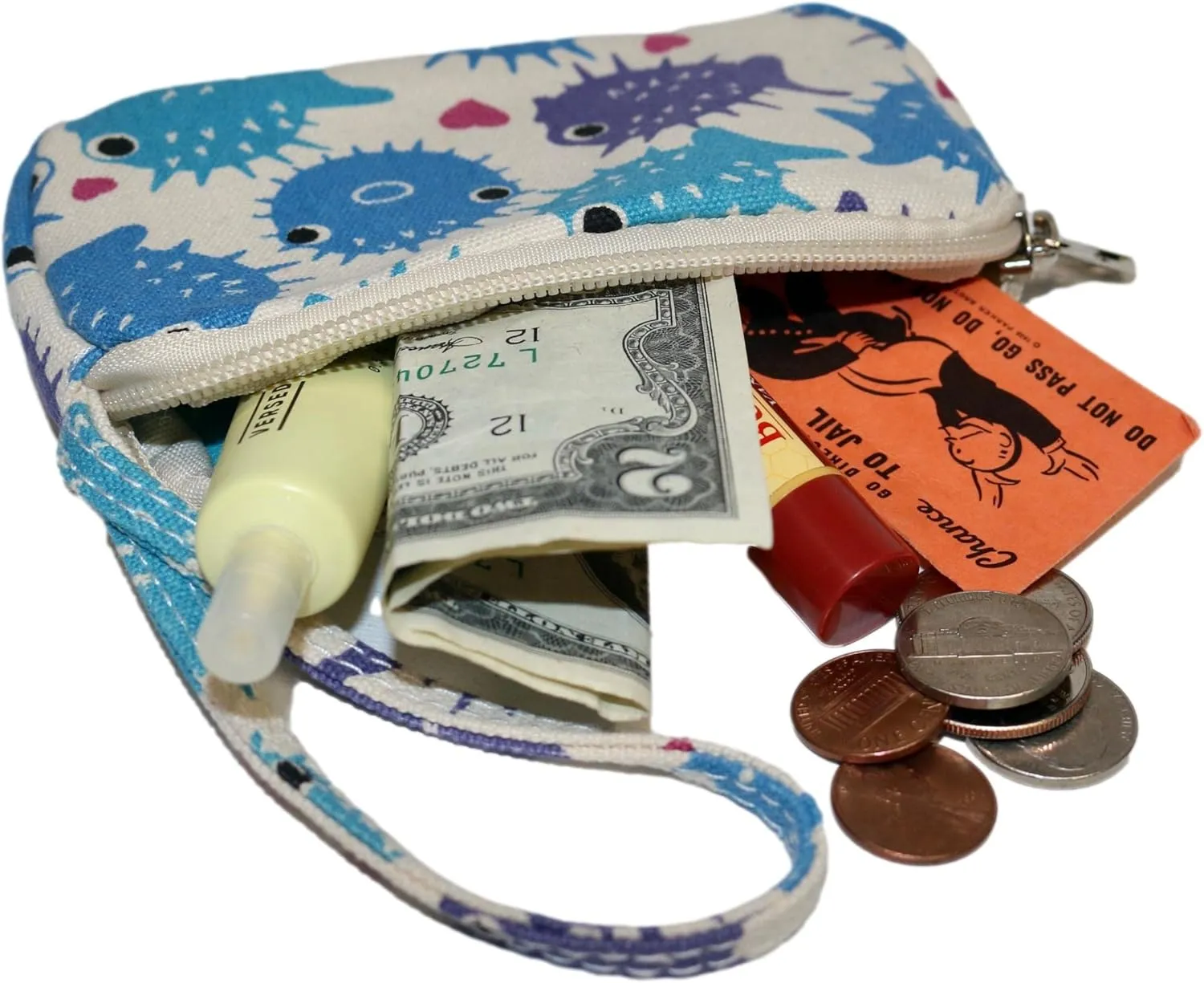 Bungalow 360 Vegan Clutch Coin Purse (Puffer Fish)