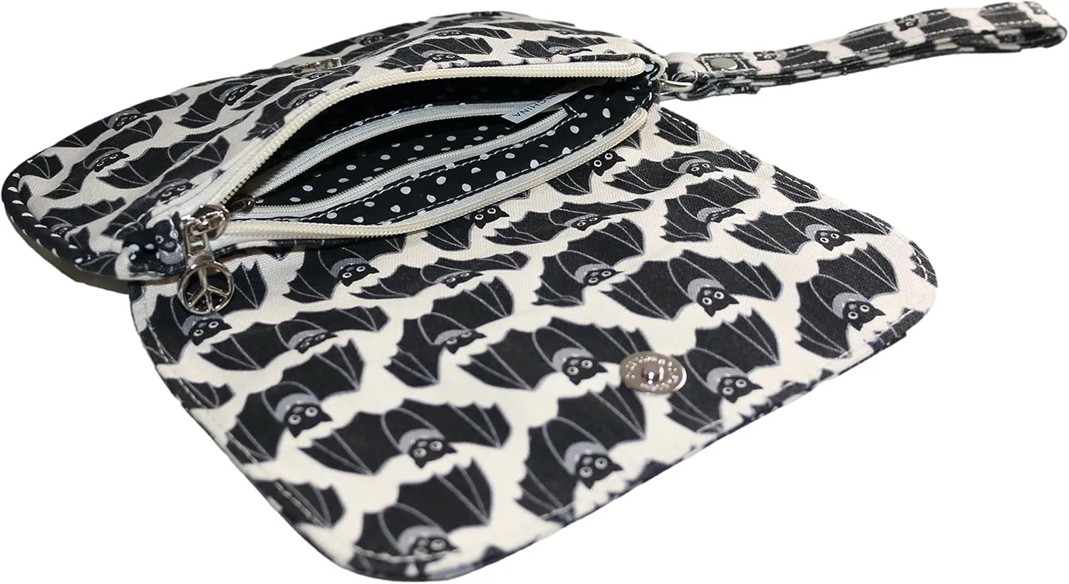 bungalow 360 Vegan Natural Canvas Wristlet
