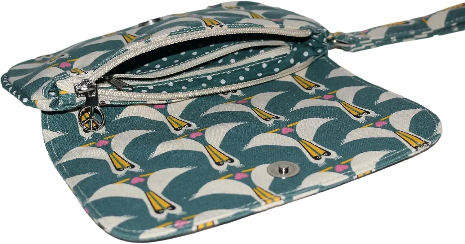 bungalow 360 Wristlet Clutch