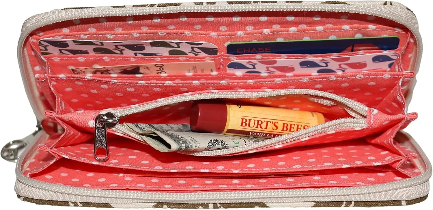bungalow 360 Zip Around Wallet