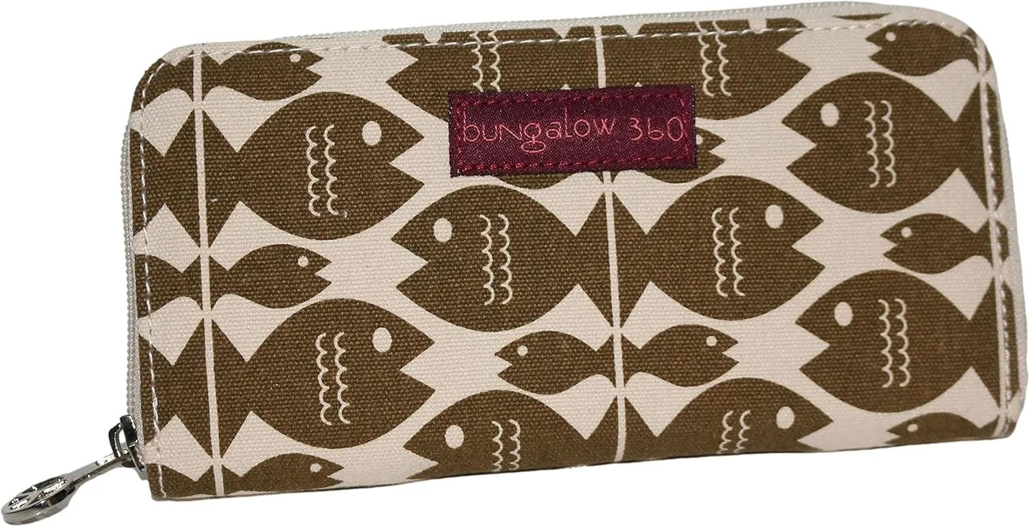 bungalow 360 Zip Around Wallet