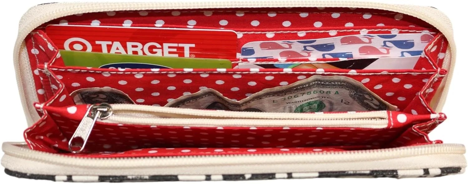 bungalow 360 Zip Around Wallet