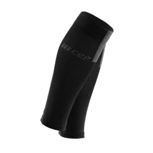 CEP The Run Calf Sleeves 3.0, Black/Dark Grey, Men, V