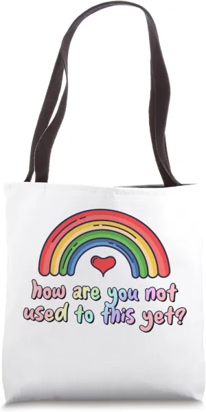 Challenging Norms Embrace LGBTQ  Diversity with Authenticity Tote Bag
