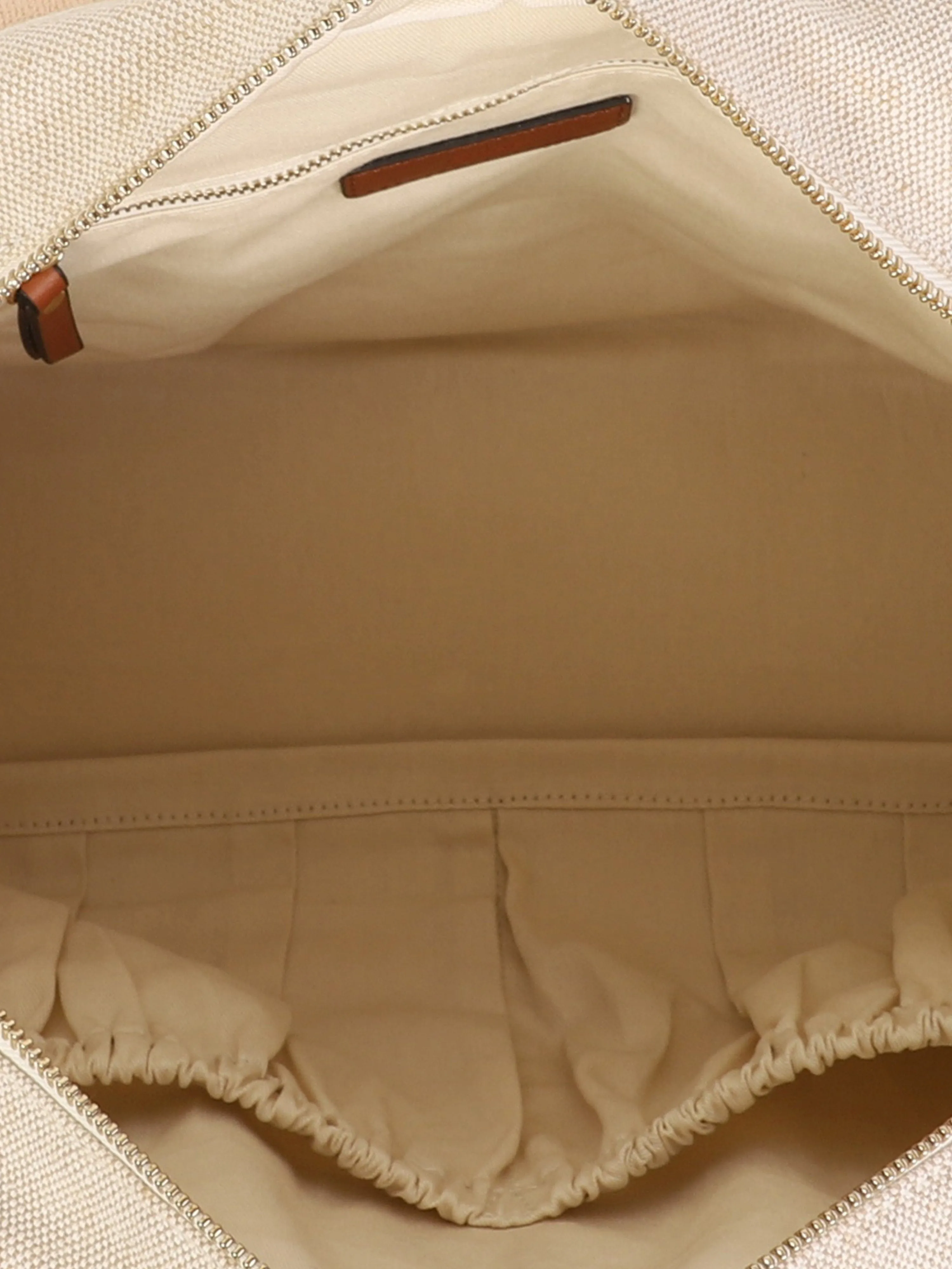 Chloé Baby Canvas Changing Bag in Beige (41cm)
