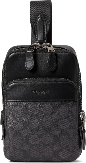 COACH Mens Gotham Slingback 13 in Signature, Charcoal