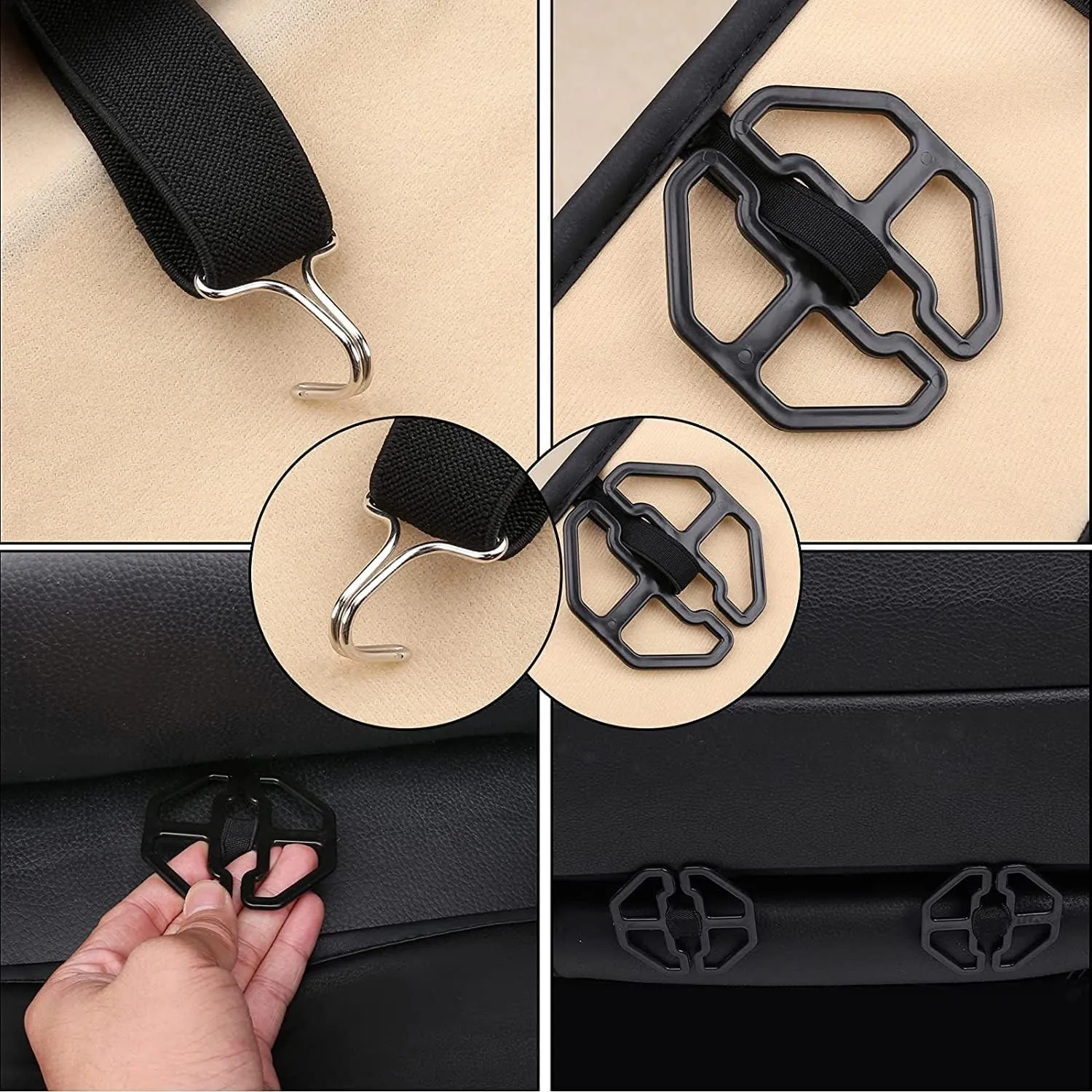 Coverado Seat Covers, Car Seat Covers Front Seats, Red Car Seat Cover, Waterproof Car Seat Covers, Car Seat Cushion, Front Car Seat Covers Leatherette Car Seat Protector Universal Fit Most Cars