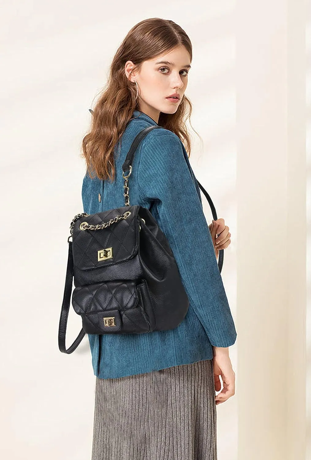 Crossbody Bag for Women Soft PU Leather Handbag Womens Hobo Shoulder bag with Wallet Diamond Plaid
