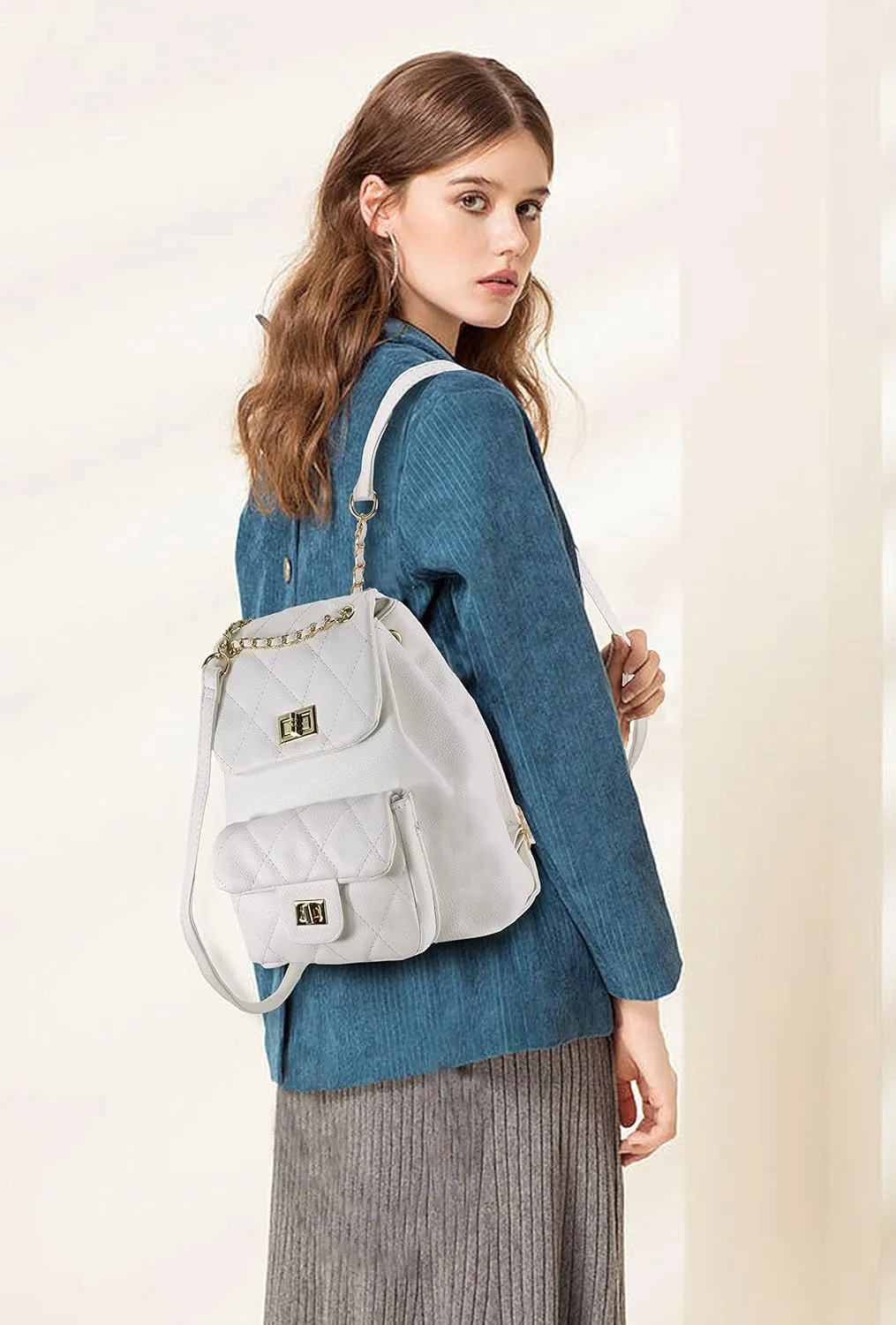 Crossbody Bag for Women Soft PU Leather Handbag Womens Hobo Shoulder bag with Wallet Diamond Plaid