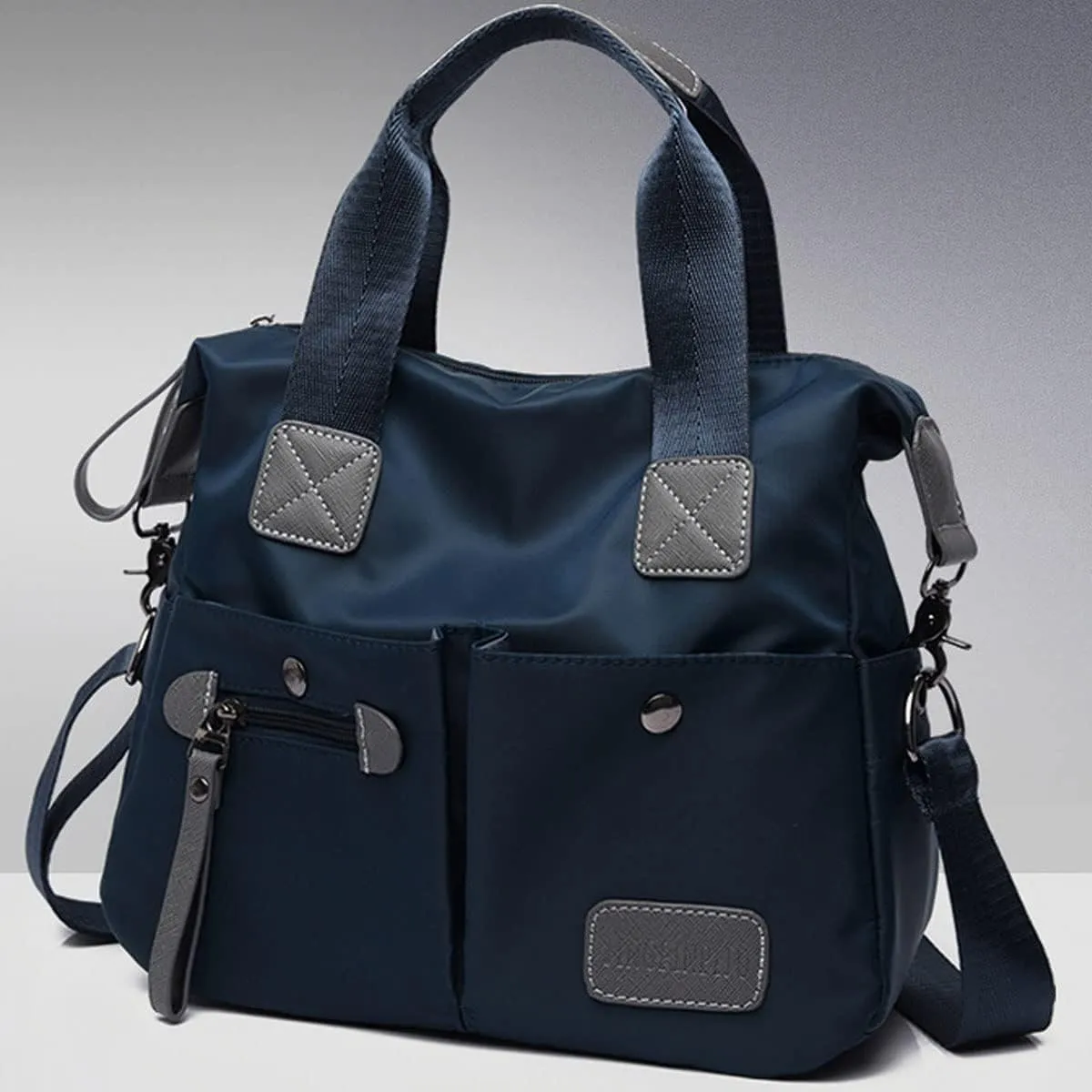 Crossbody Bag for Women Waterproof Handbag Multi-Pocket Nylon Travel Shoulder Purse