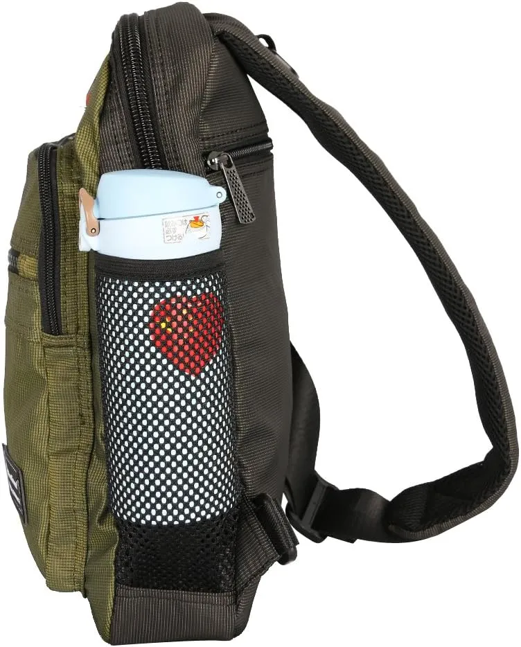 Crossbody Sling Bag Backpack for Men & Women Army Green