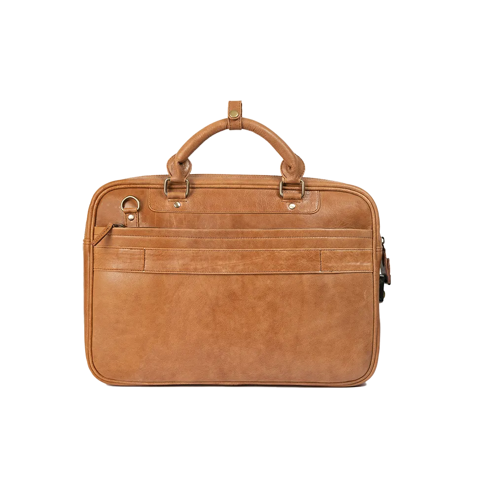 Crusader Leather Laptop Bag