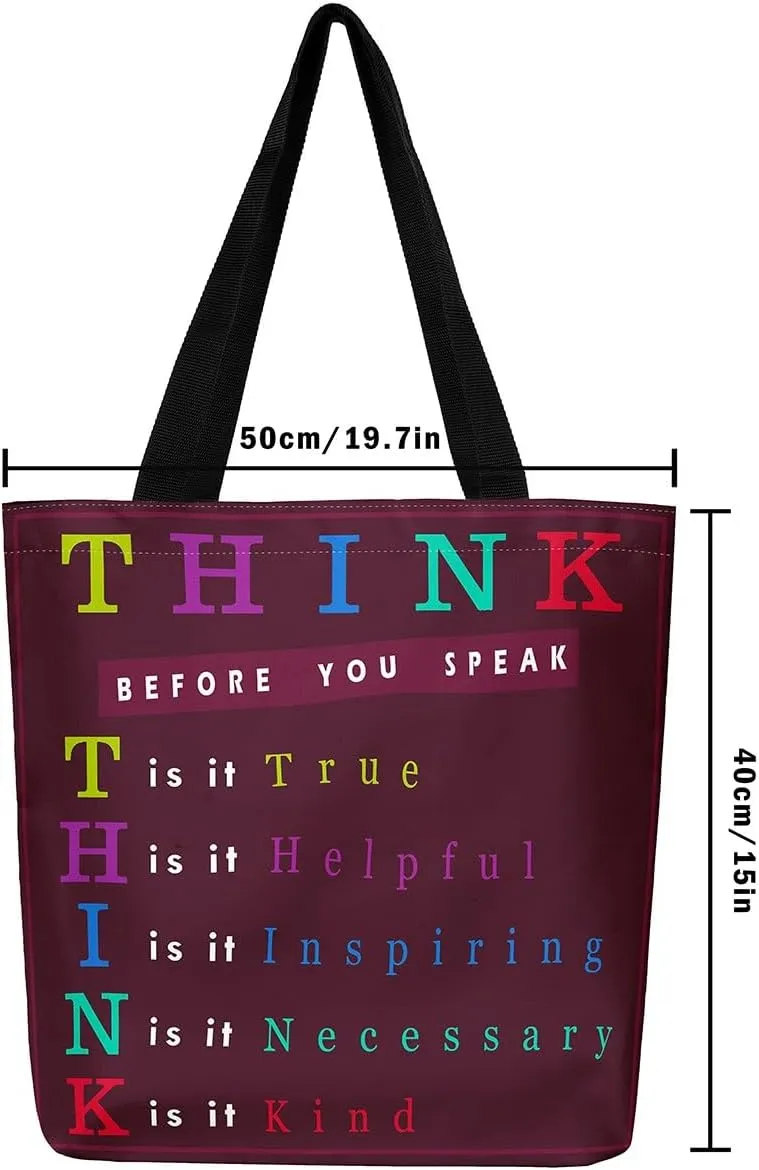 Cute Axolotl Canvas Tote Bag Rainbow Axolotls Shoulder Bag,Ocean Nautical Sea Animal Reusable Grocery Shoulder Bag