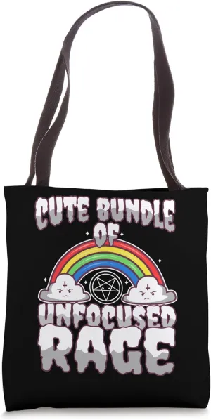 Cute Bundle Of Unfocused Rage Tote Bag