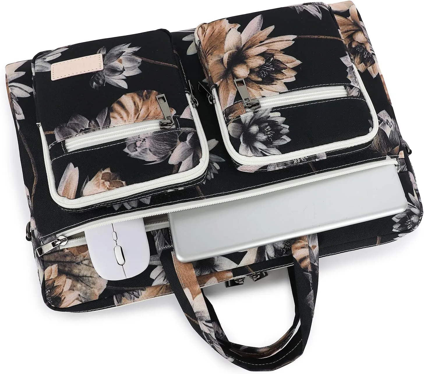 DACHEE Laptop Shoulder Bag for 15 Inch/15.6 Inch Macbook Pro