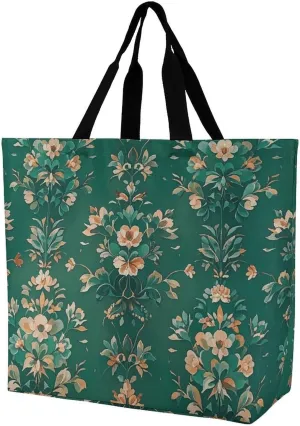 Dachshund Dog Tote Bag for Women Reusable Grocery Shoulder Bags Shopping Bag for Travel, Groceries