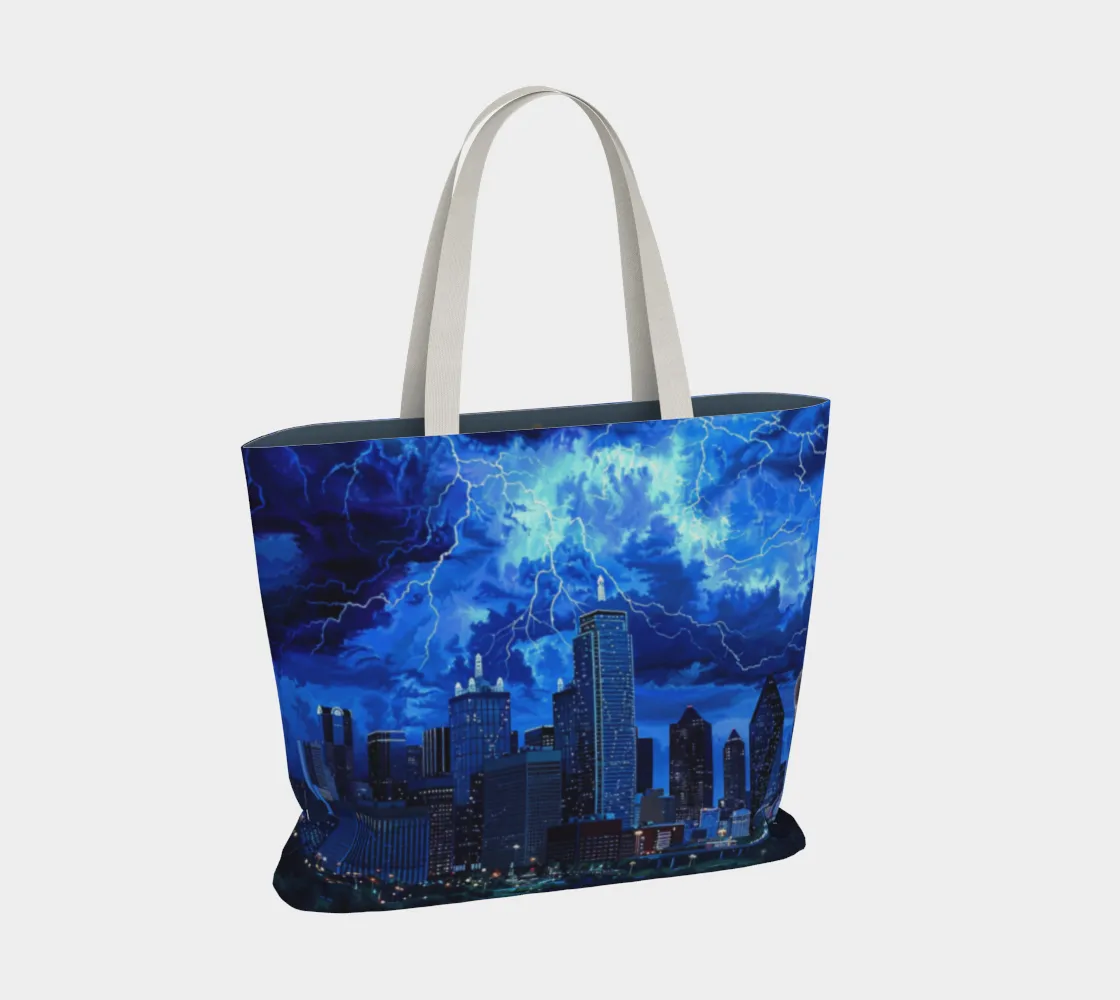 Dallas Lights 1 Lg. Tote