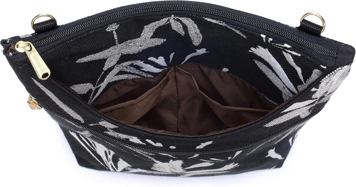 Danny K. Women's Tapestry Bag Crossbody Handbag, Maggie Purse Handmade in the USA