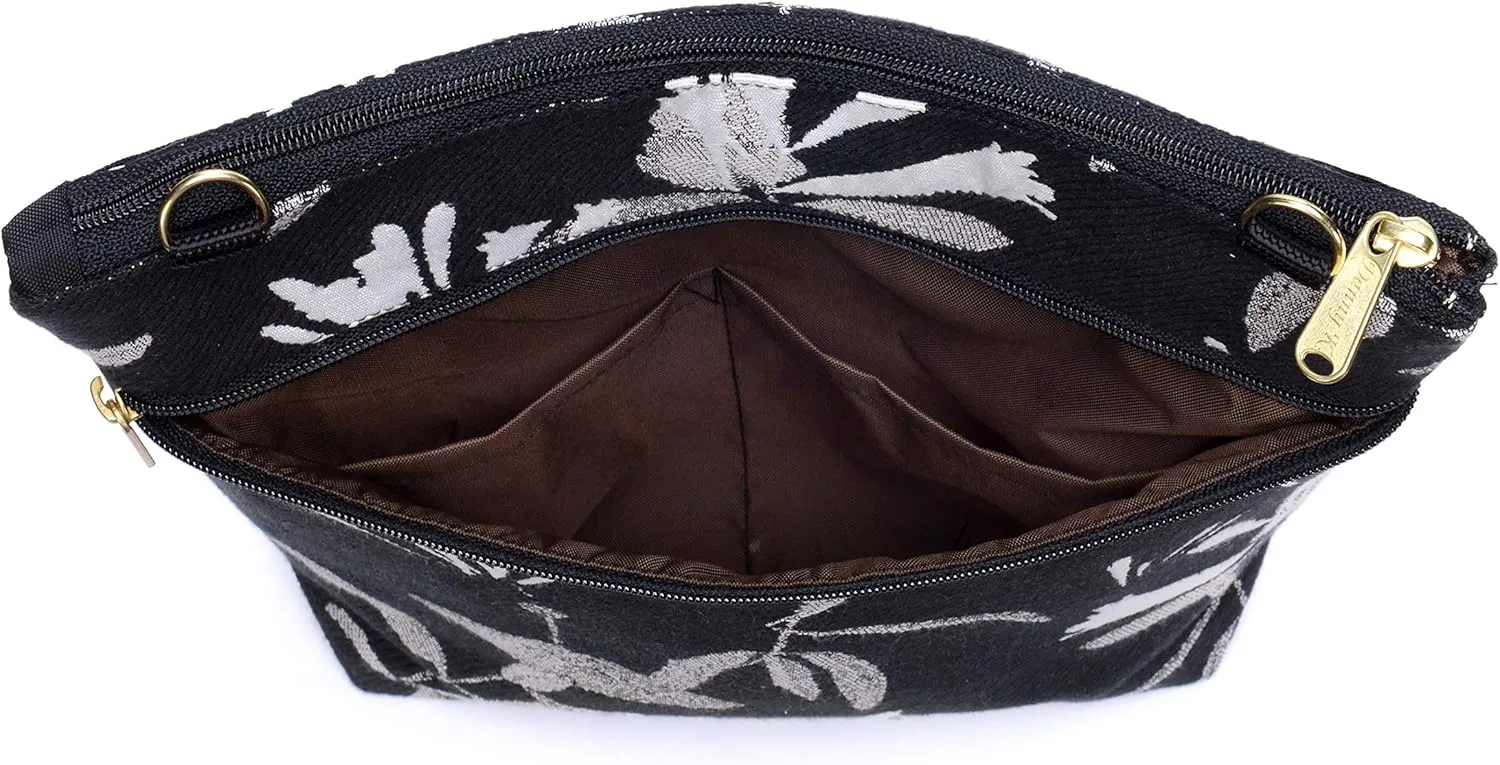 Danny K. Women's Tapestry Bag Crossbody Handbag, Maggie Purse Handmade in the USA