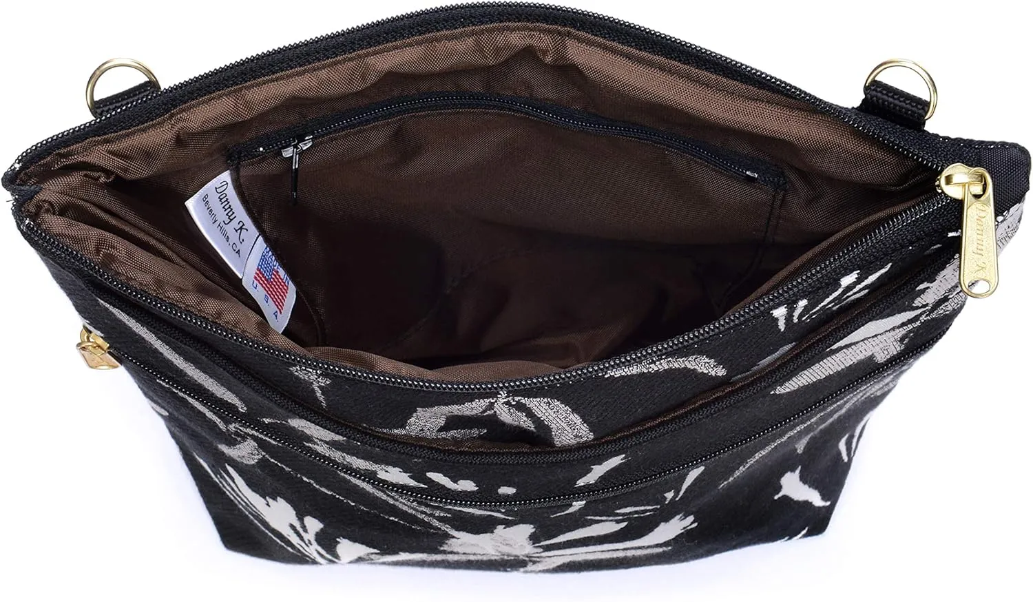 Danny K. Women's Tapestry Bag Crossbody Handbag, Maggie Purse Handmade in the USA