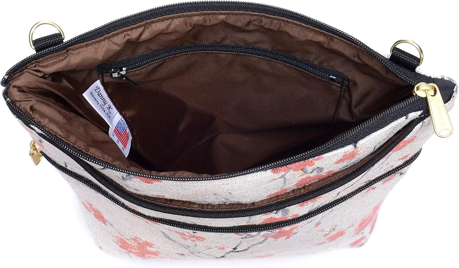 Danny K. Women's Tapestry Bag Crossbody Handbag, Maggie Purse Handmade in the USA