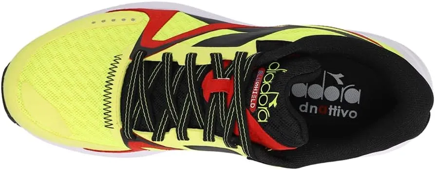 Diadora Mens Mythos Blushield 8 Vortice Running Sneakers Shoes - Yellow