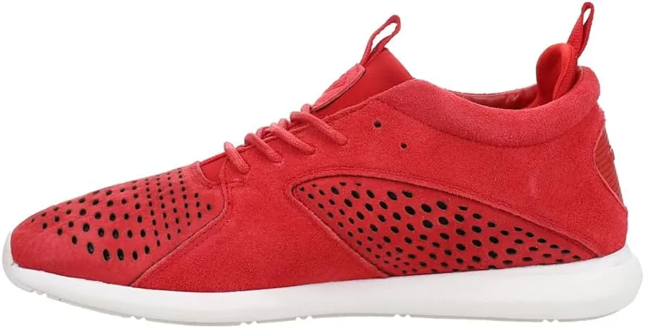 Diamond Supply Co. Mens Quest Mid Lace Up Sneakers Shoes Casual - Red