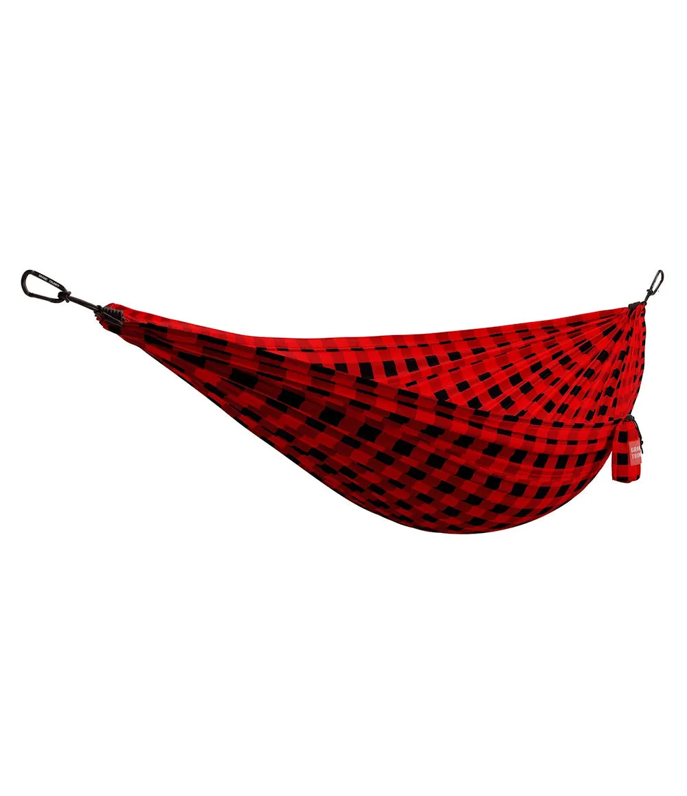 Double Deluxe Hammock w/Strap Print